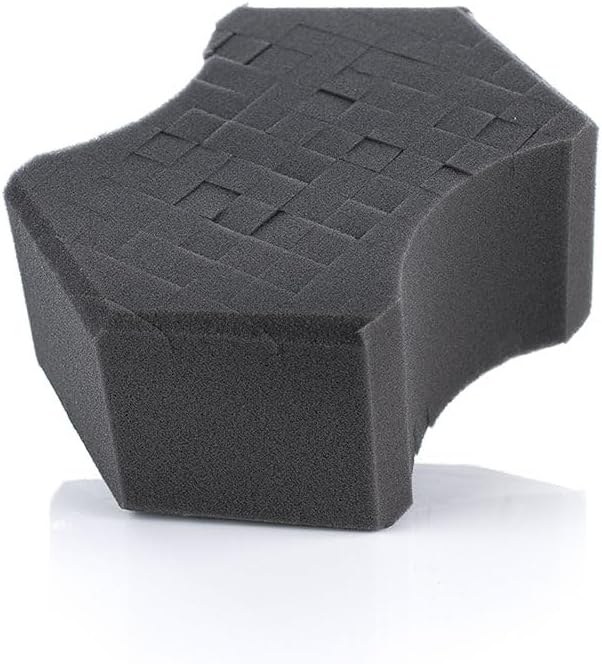Ultra Safe Sponge - Latest Foam Technology Safe for All Types of Paint and Wheel Finishes - Easy-to-Hold Ergonomic Grip for Wash Bucket and Rinseless Washing - Dark Grey