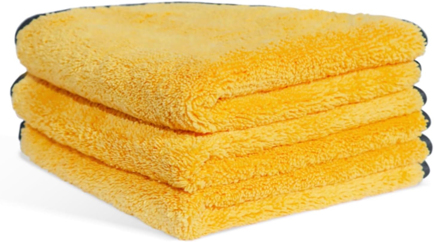 3 Pack Microfiber Towels for Cars,16inch*14inch-420 Premium Microfiber Cleaning Cloth Car Drying Towel,Safe for Car Wash Scratch Free Strong Water Absorption