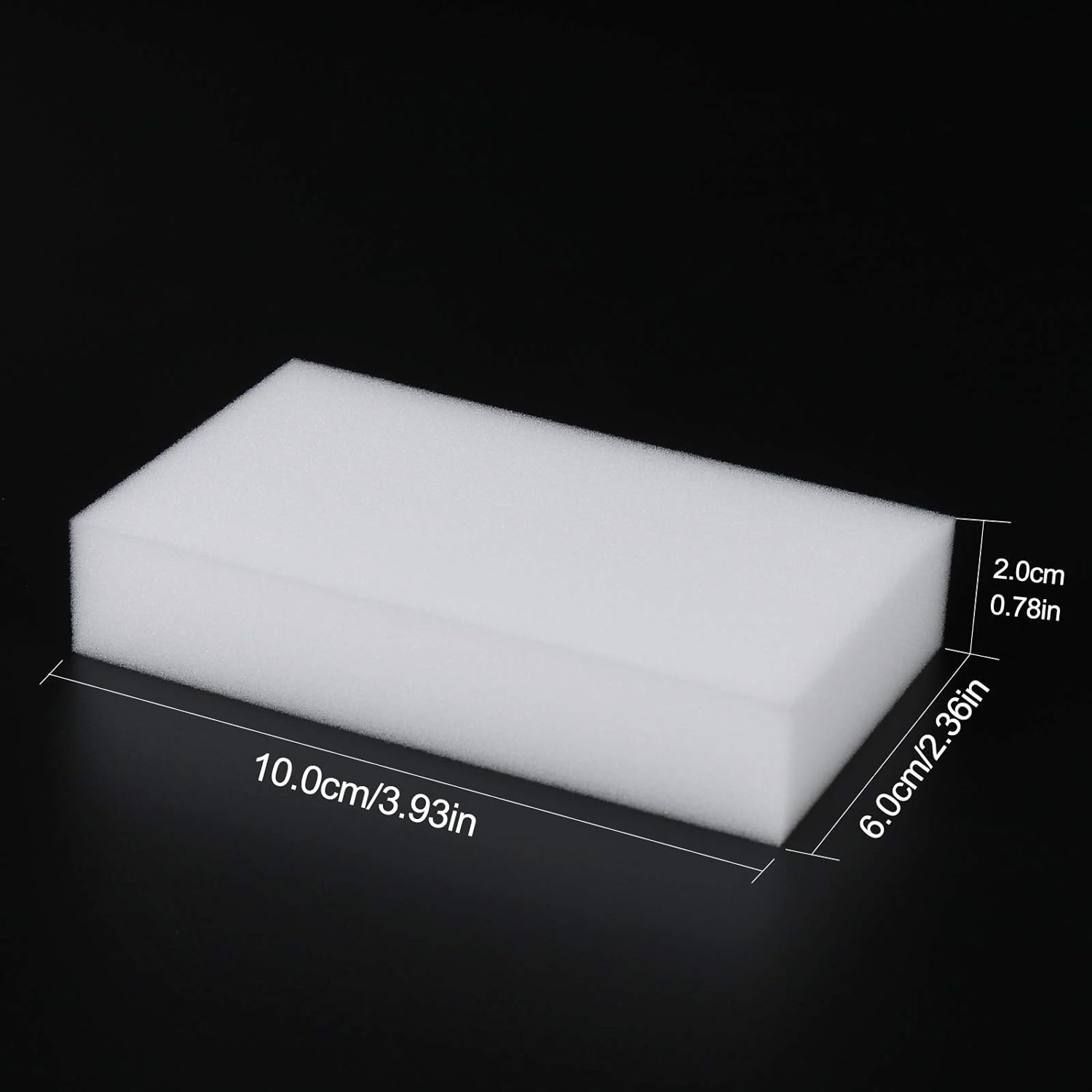 50 Pack Melamine Sponges  Cleaning Sponges in Bulk Melamine Foam for Dishes Eraser Sponges for Cleaning