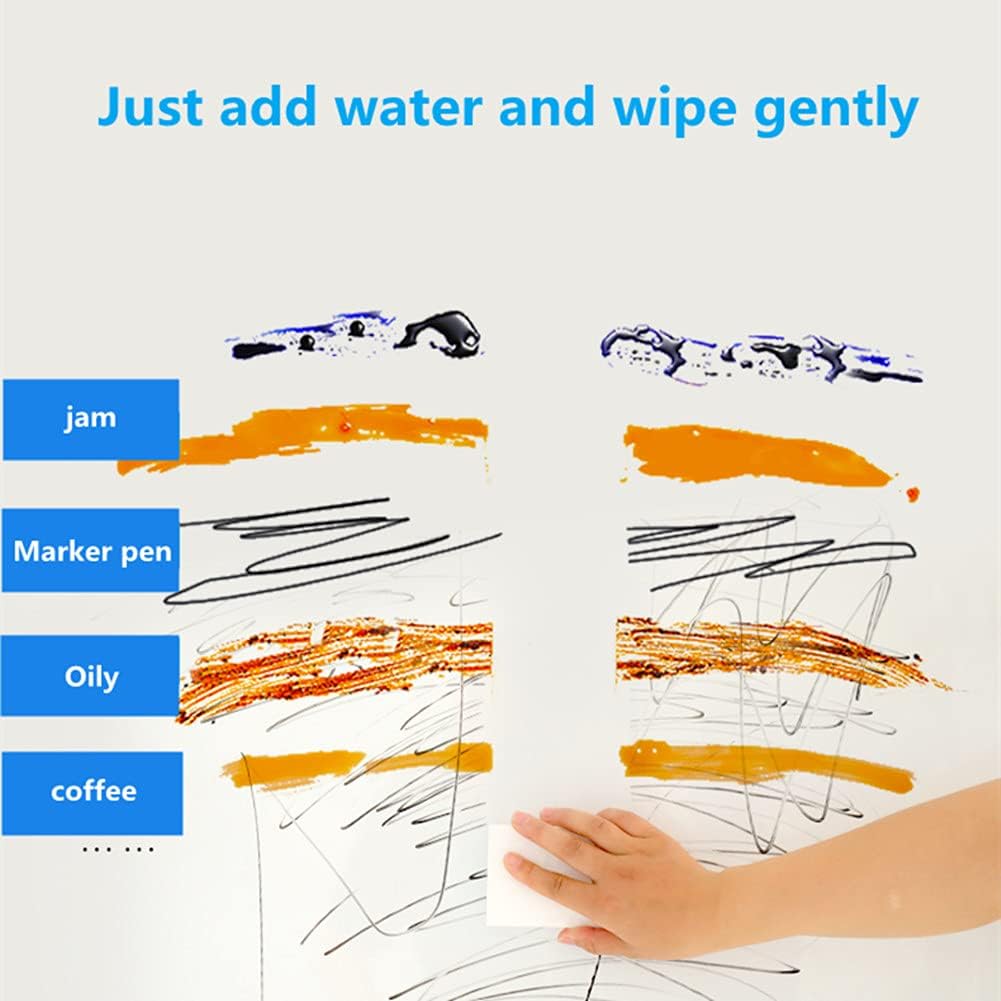 Cleaning Eraser,50 Pack Melamine Sponge Foams,Multi-Functional Household Cleaning Kitchen Dish Sponge for Furniture,Bathroom,Bathtub, Sink,Floor, Baseboard, Wall Cleaner