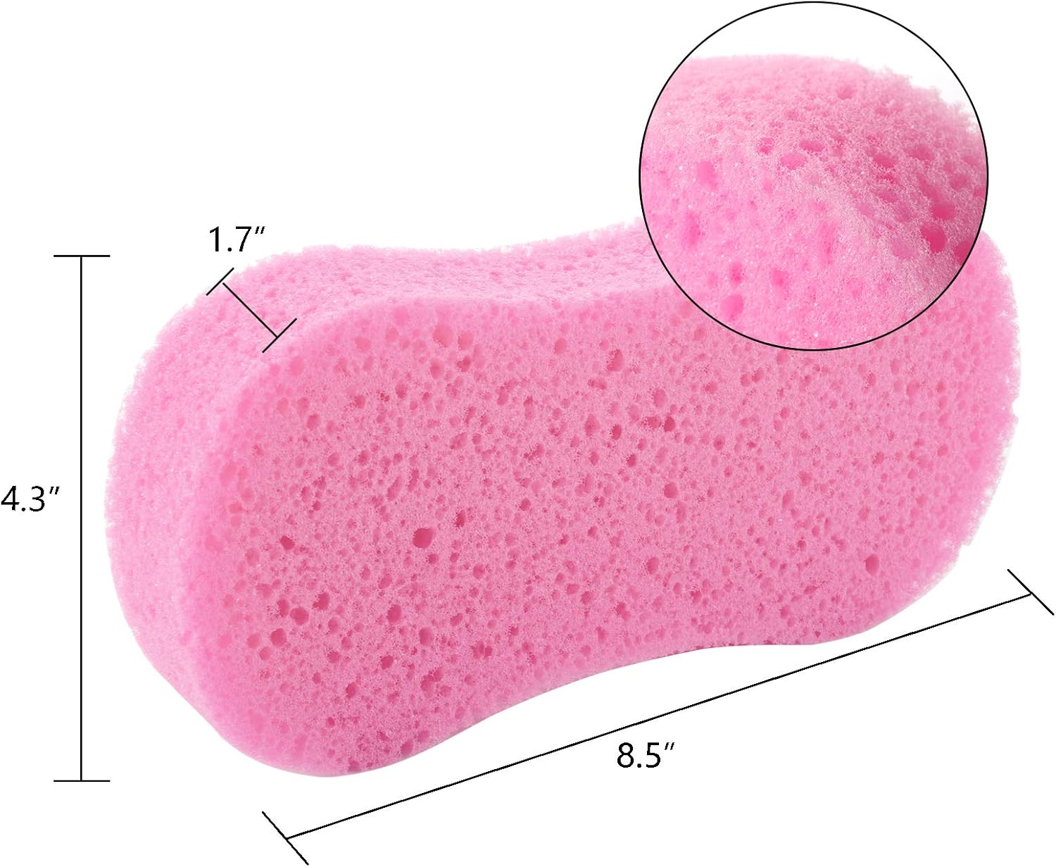 15 Pcs Car Wash Sponges, Large Thick Handy Cleaning Scrubber Washing Sponge Pads for Cars, Bike, Boat, Kitchen, with Vacuum Compressed Packing, 5 Colors