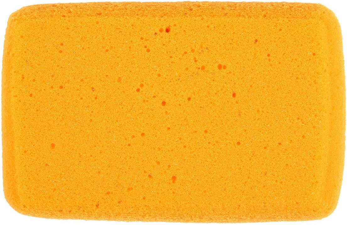 Multi-Purpose Jumbo Synthetic Silk Sponge Value Pack - 4 Large Sponges for Painting, Crafts, Grout, Cleaning & More - 7.5" x 5" x 2"