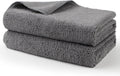 Professional Large Microfiber Car Drying Towels 2 Pack, Lint Free, Scratch Free, Highly Absorbent Drying Towel for Cars, SUVs, RVs, Trucks, and Boats,31" x 24",Grey